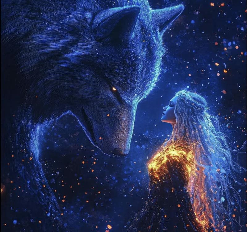 Alpha Wolf WhatsApp DP Images with Warrior Spirit