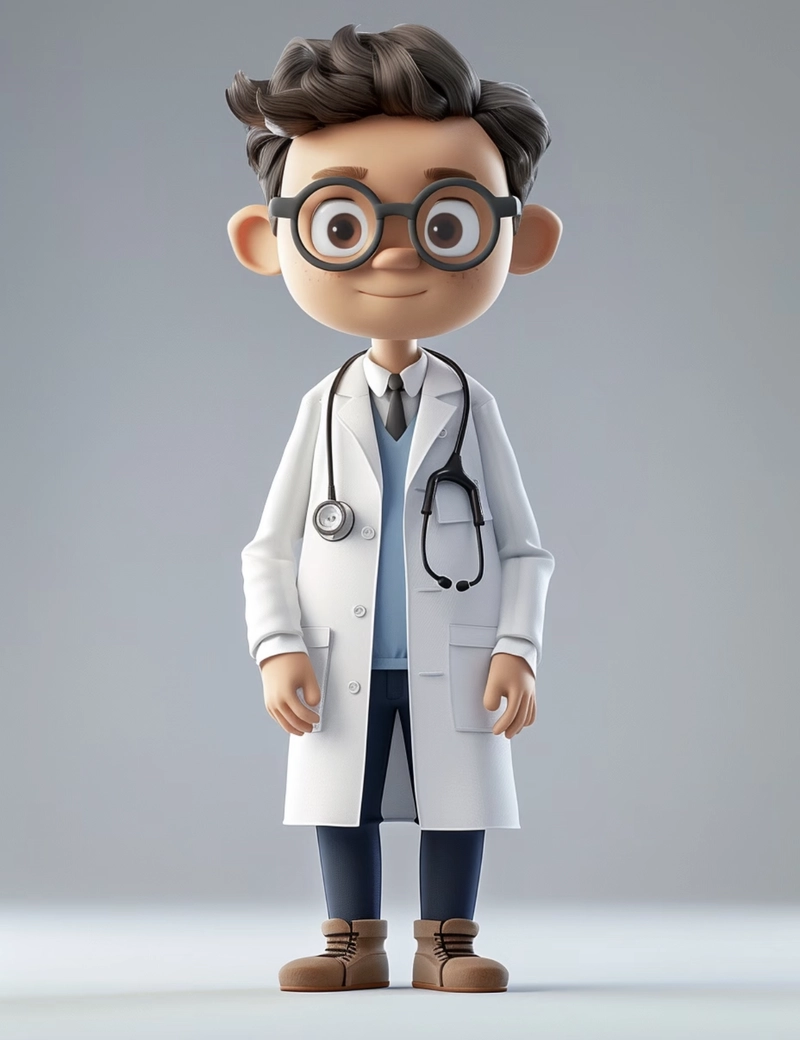 Cartoon doctor dp