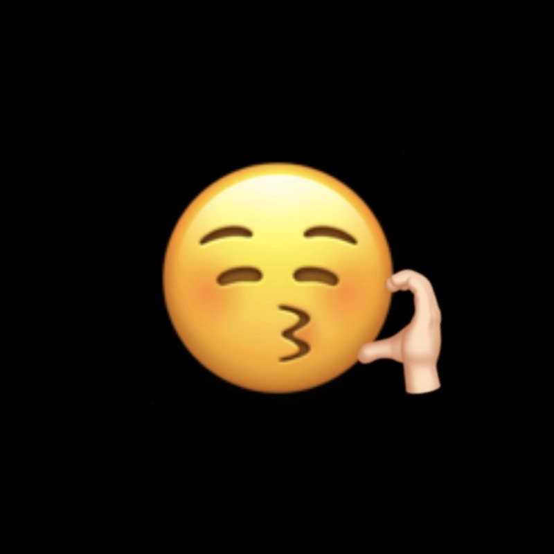 Colorful Instagram emoji dp for a trendy profile