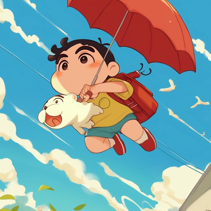 Cute Shinchan DP for WhatsApp smile face