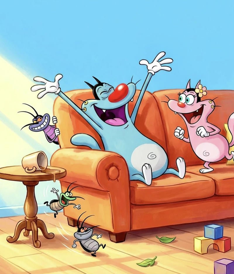 Cute and Cool Oggy Display Pictures Collection