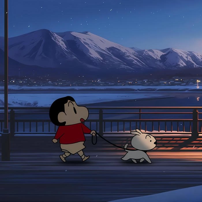 DP for WhatsApp Cute Shinchan cartoon