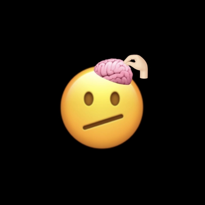 Funny Instagram emoji dp with a lighthearted look