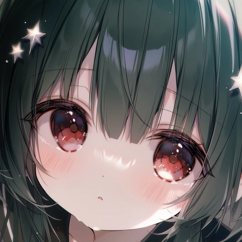 Girls eyes DP with a calm and captivating presence