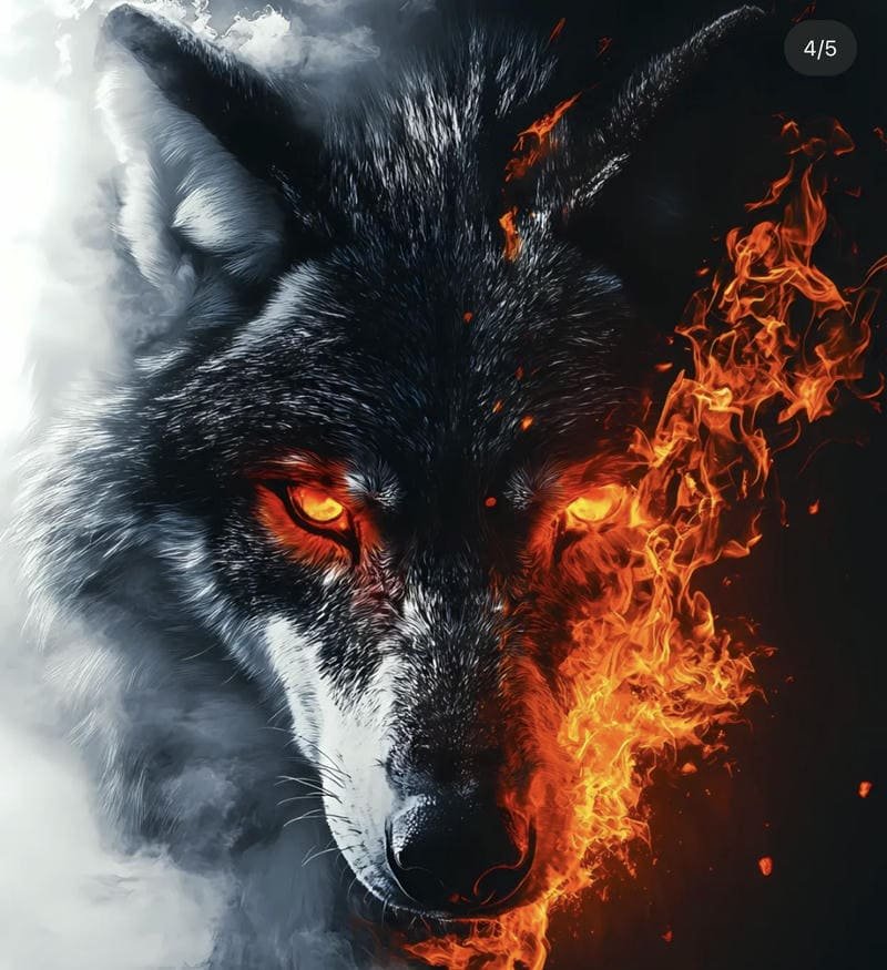 Howling Wolf Profile Photos Showing Freedom Spirit