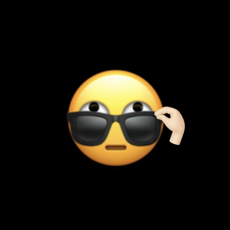 Instagram emoji dp with a fun and happy vibe