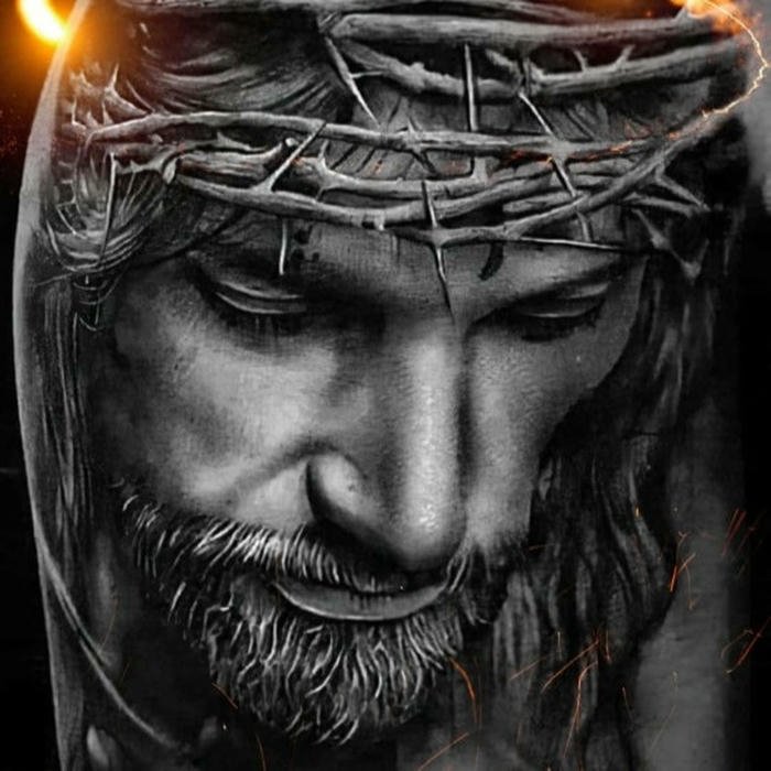 Jesus DP for WhatsApp peaceful art