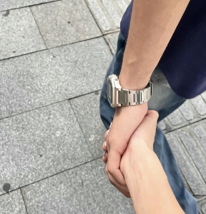 Minimal classy hand photo Insta profile