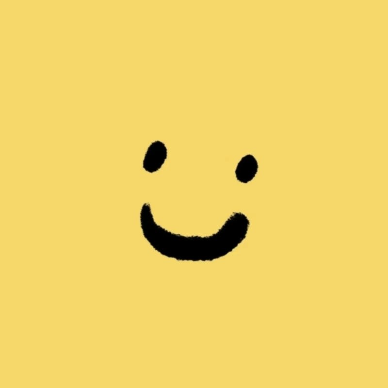 Minimal cute yellow background profile stylish cute yellow DP images