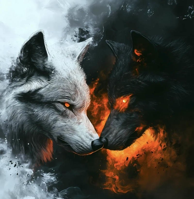 Mystic Wolf Display Pictures with Deep Forest Vibes