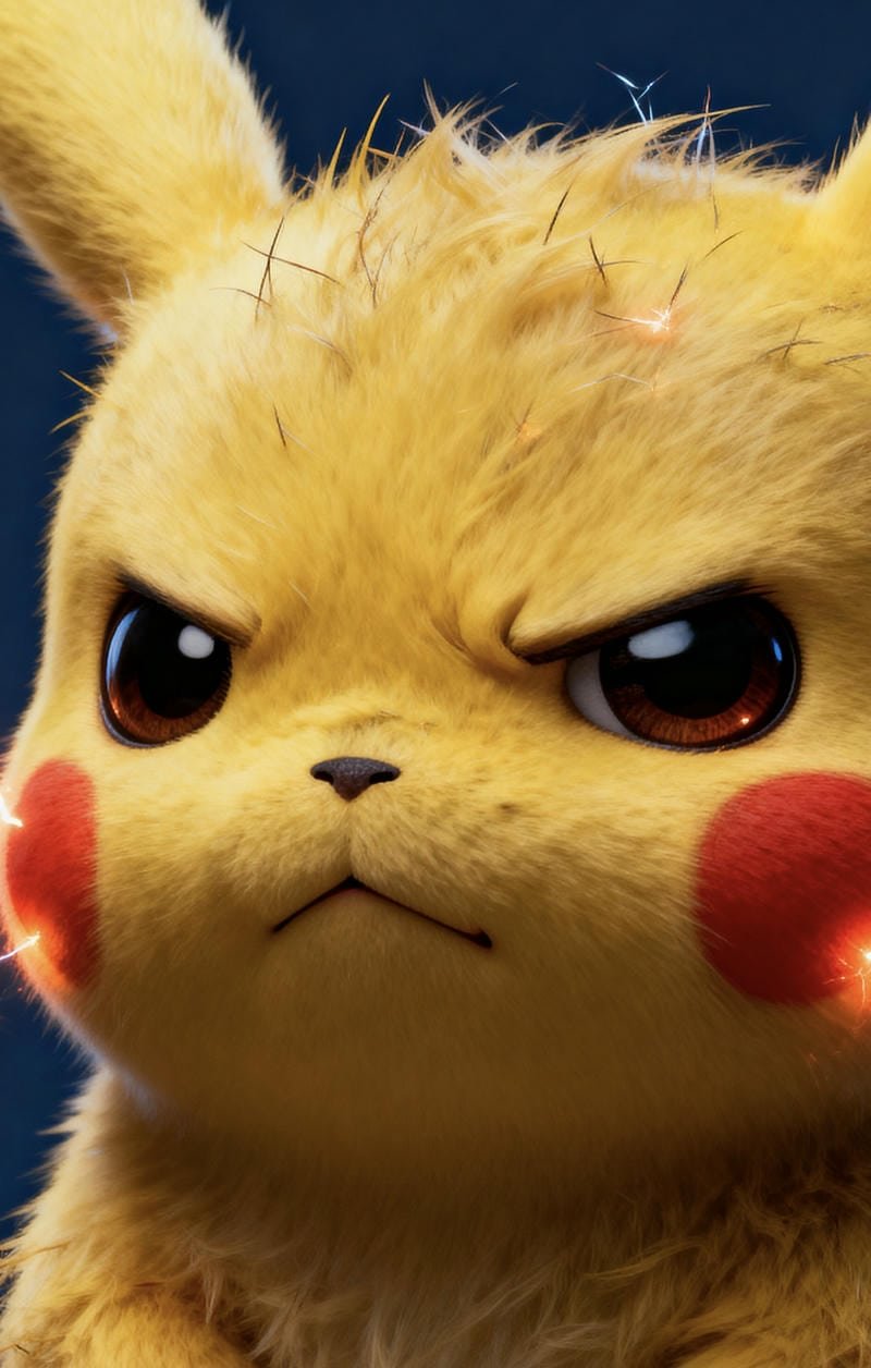 Pikachu Aesthetic DP Images with Soft Yellow Glow