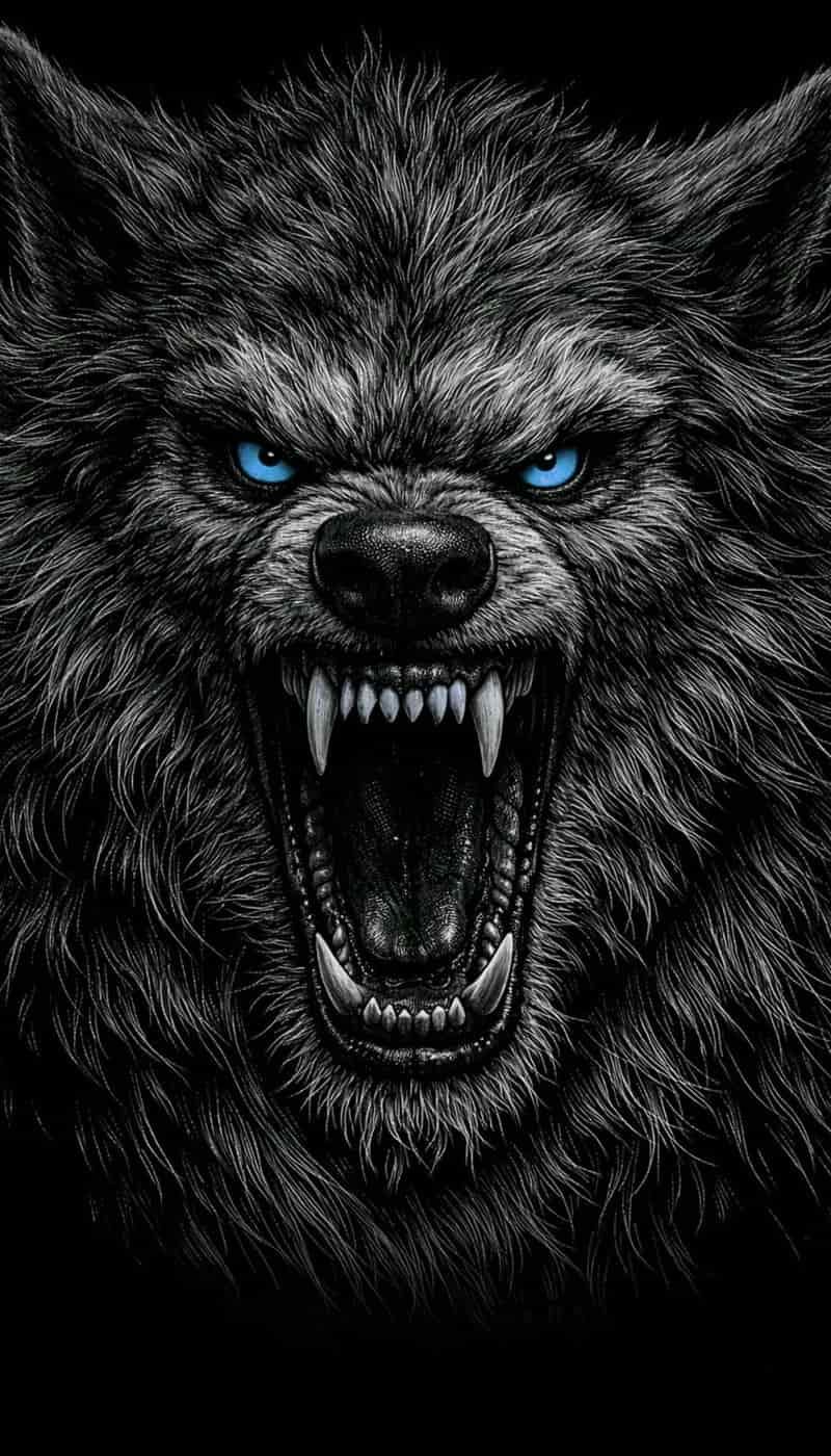 Powerful Wolf DP Images Showing Fearless Energy
