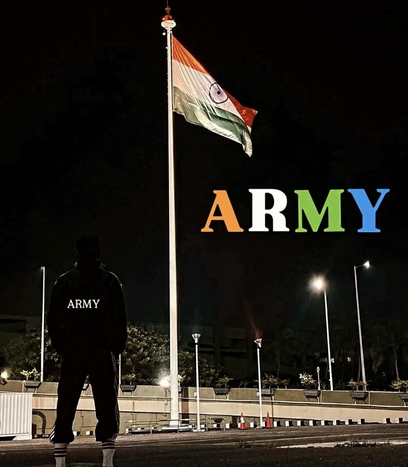 Proud Indian Army salute moment patriotic DP images 2026
