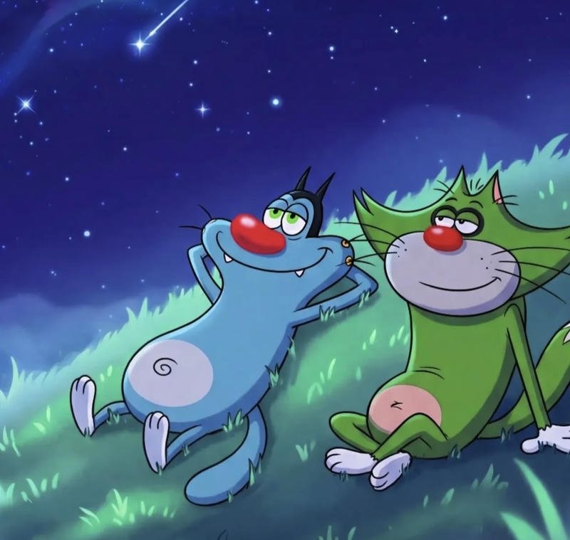 Stylish Oggy Display Pictures for Cartoon Fans