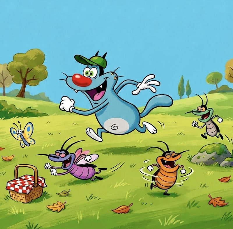 Stylish Oggy Profile Pictures Full of Fun Energy