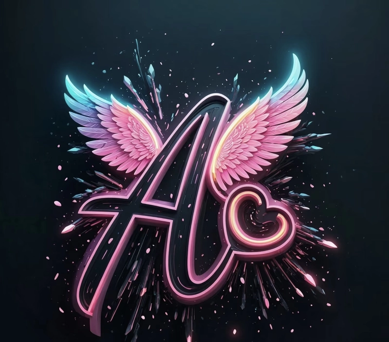 a letter design dp