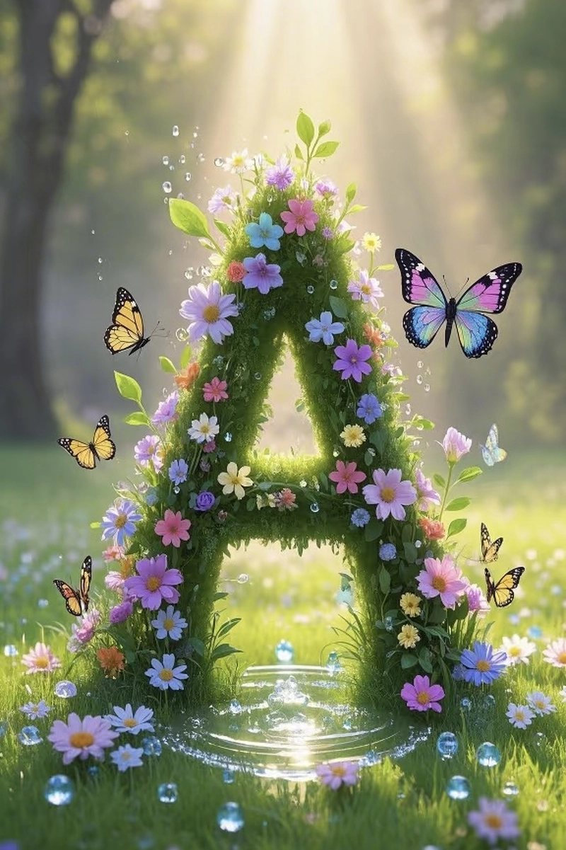 a letter dp photos