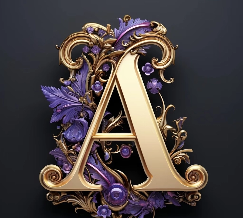a letter photo dp