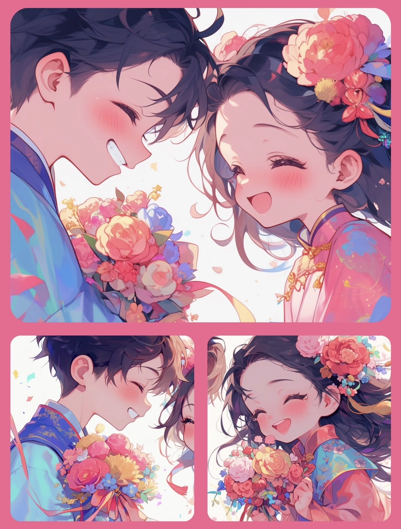 aesthetic anime couple dp for instagram