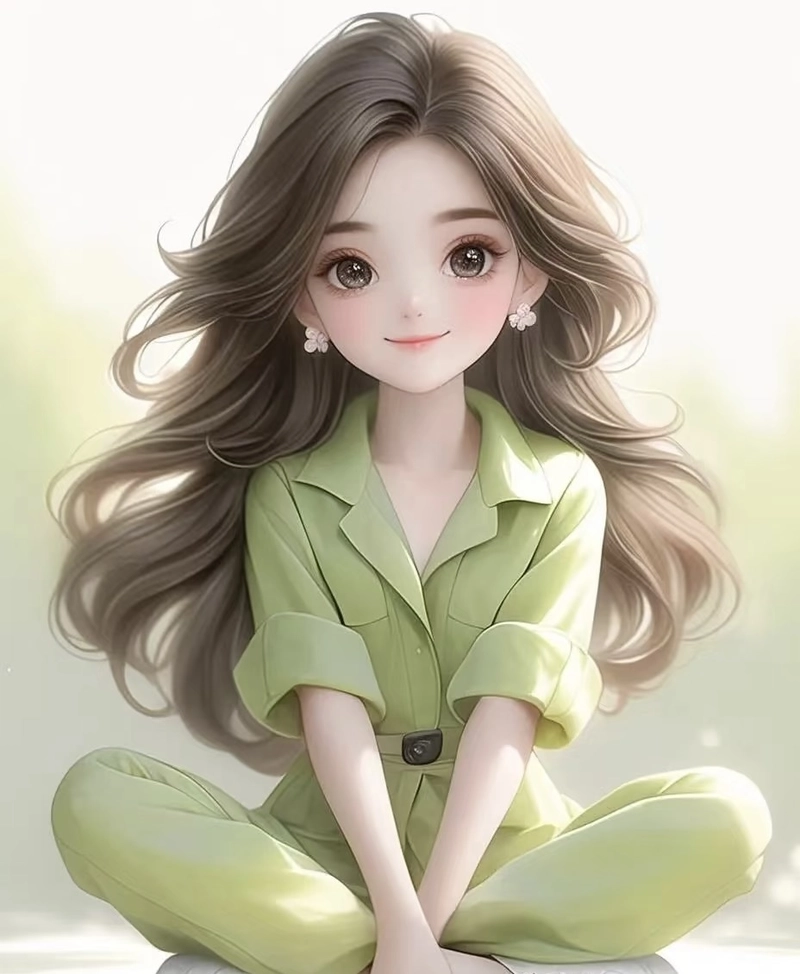 aesthetic dp for whatsapp cartoon