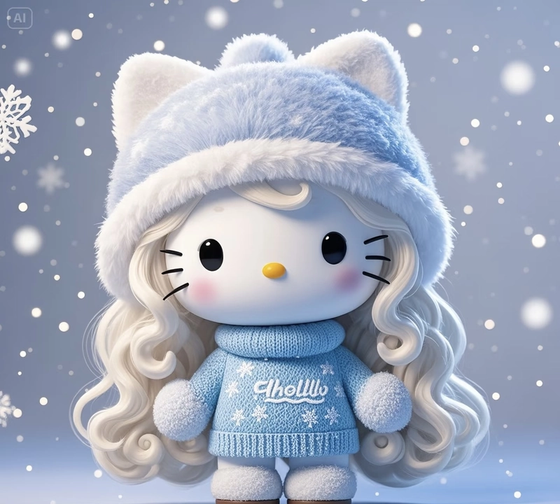 aesthetic hello kitty pfp