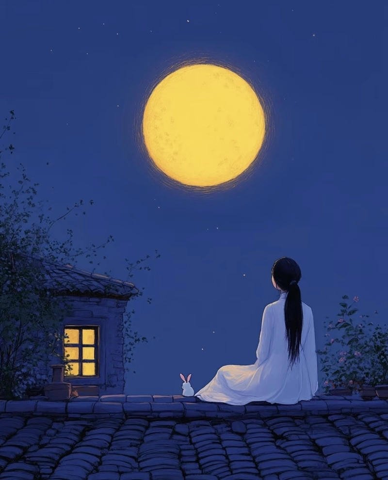 aesthetic moon dp for instagram