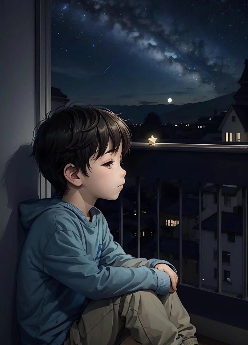 aesthetic sad anime boy dp for instagram