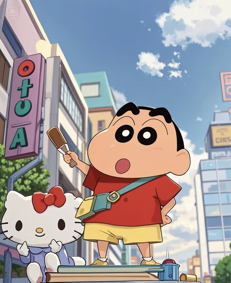 aesthetic wallpaper shinchan dp for instagram