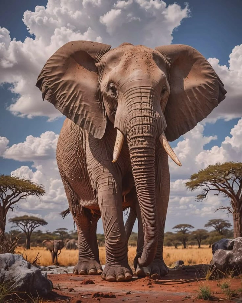 african elephant images