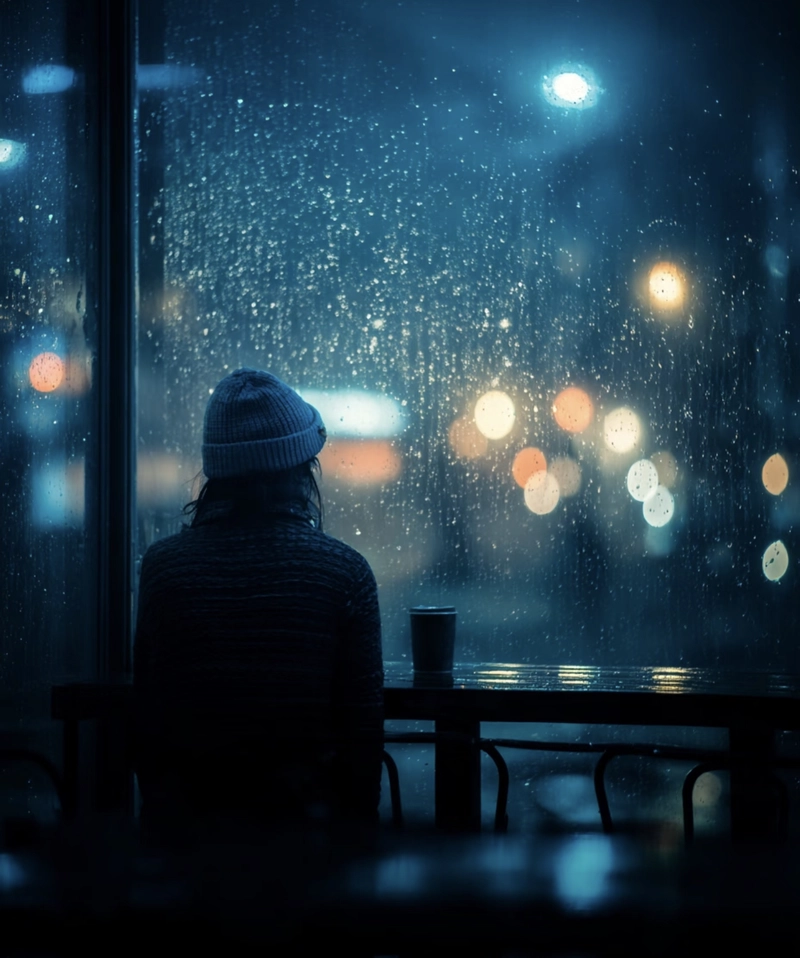 alone sad girl dp