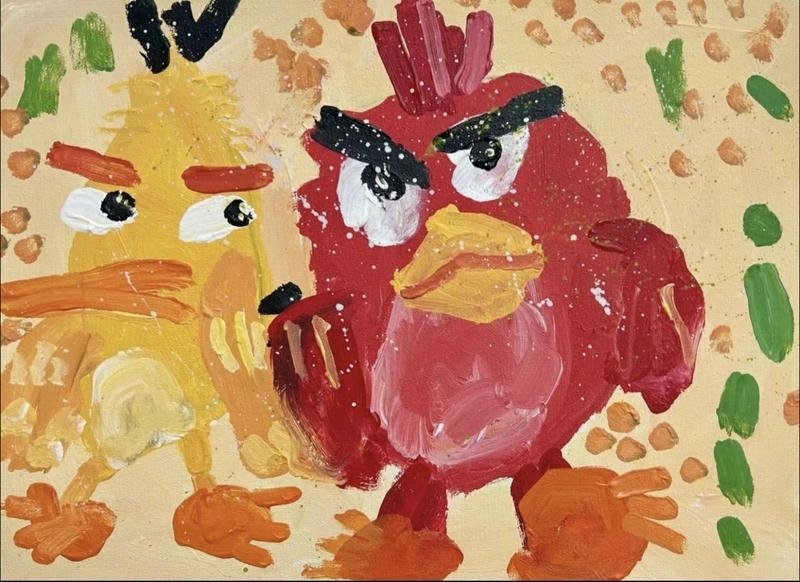 angry birds couple dp
