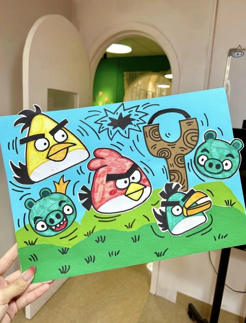 angry birds cute dp for whatsapp