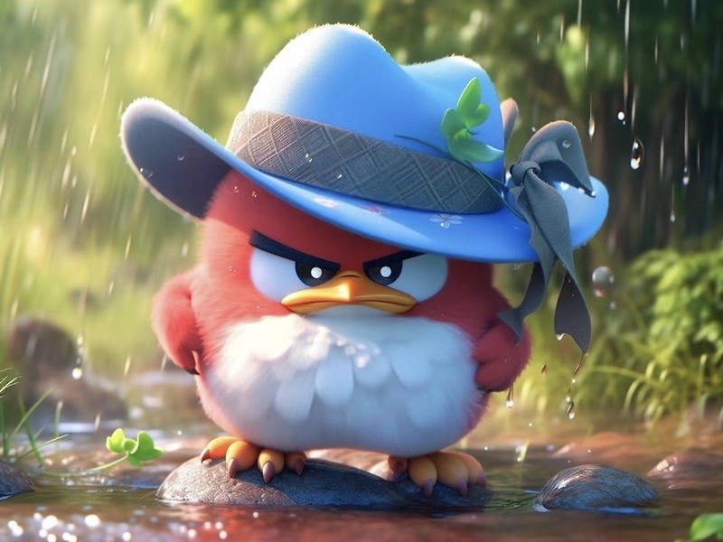 angry birds dp photo