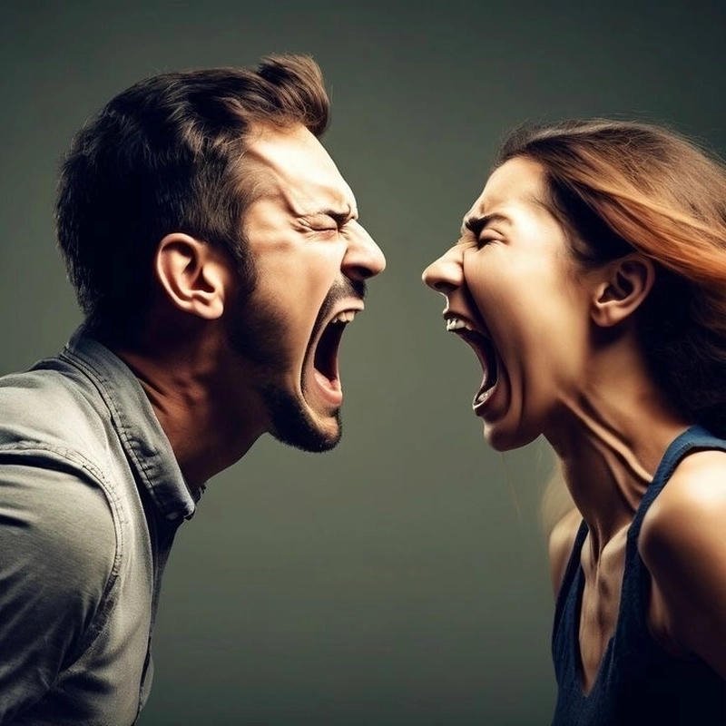 angry love dp