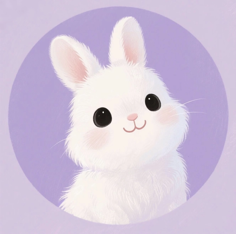 animated rabbit dp
