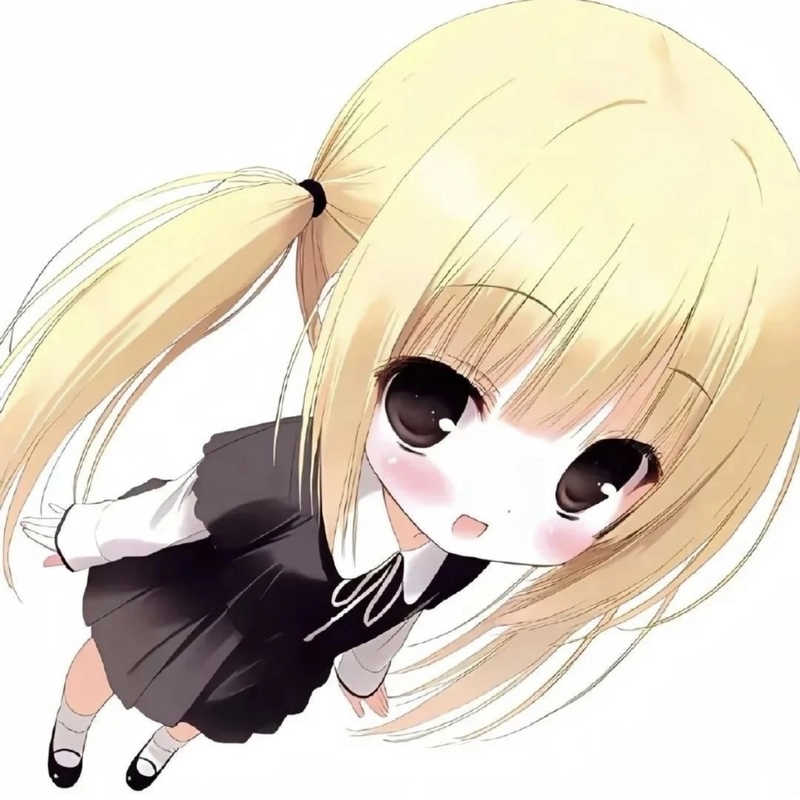 anime girl cute dp