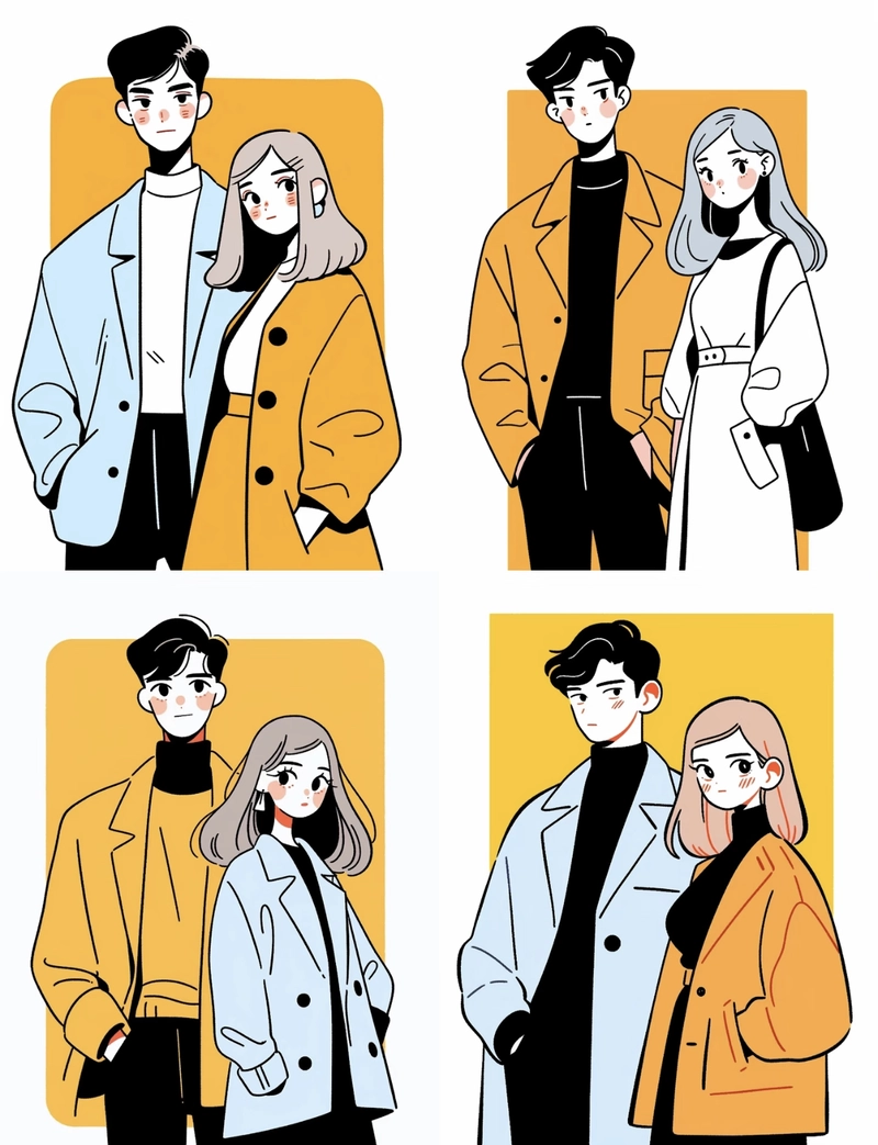 anime insta dp for couples