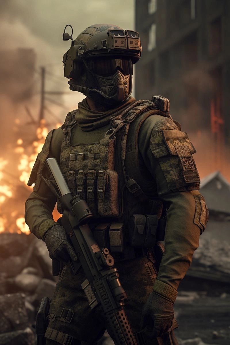 army attitude photo dp