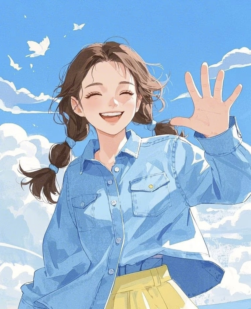 attitude cartoon dp girl