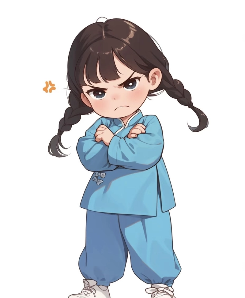 attitude confident girl cartoon alone cute dp