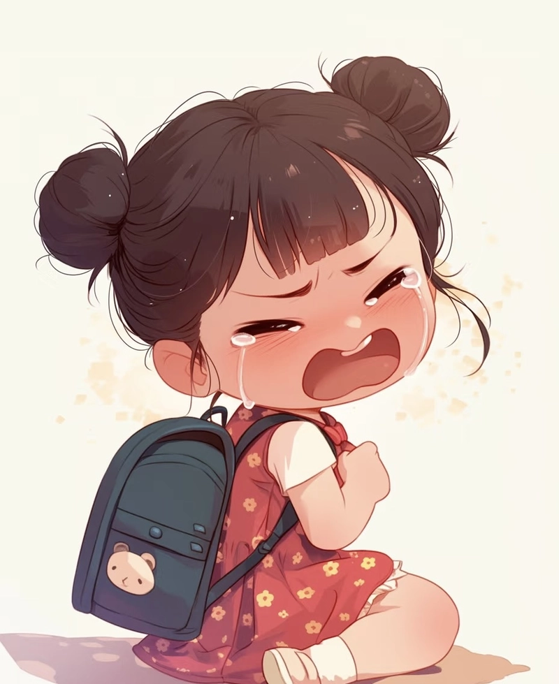attitude cute cartoon girl images