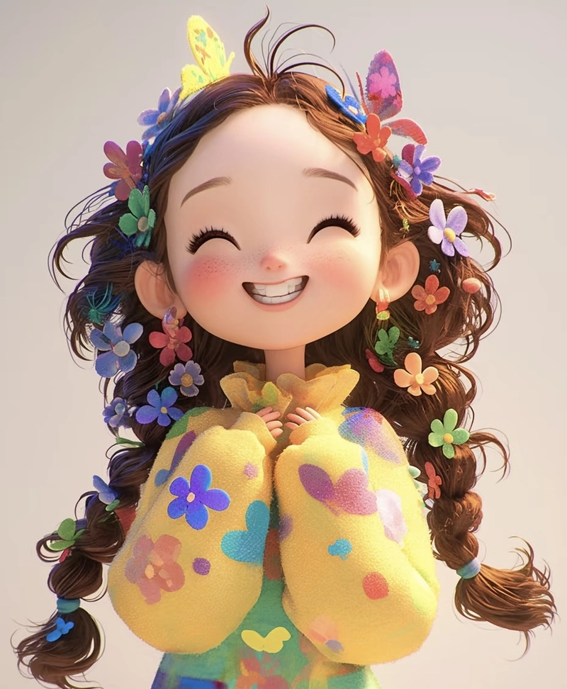 attitude whatsapp dp cute cartoon girl pic