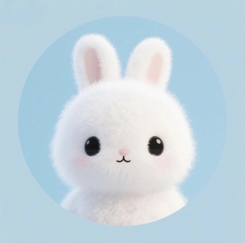 beautiful cute rabbit