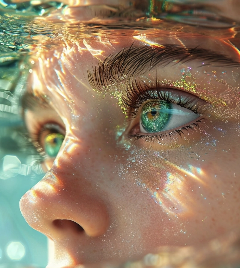beautiful girls eyes dp