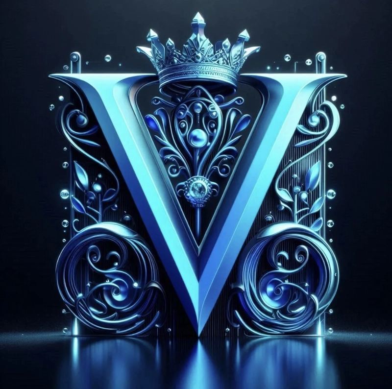 beautiful image letter v for dp