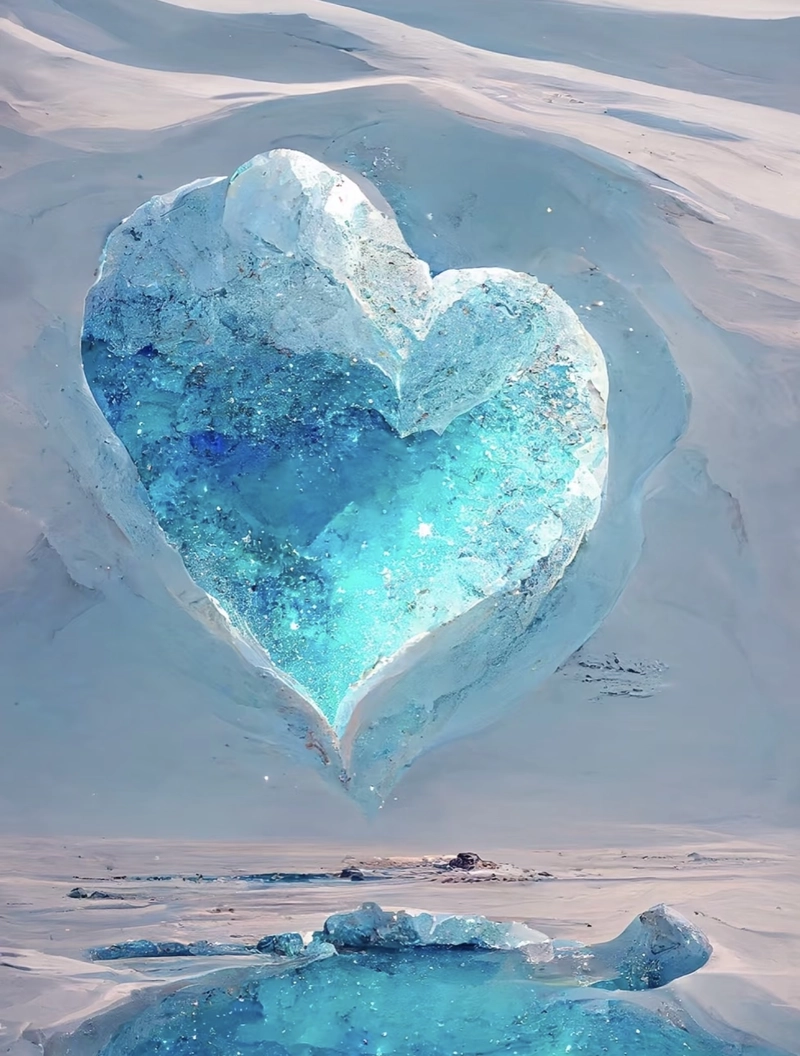 blue heart dp for whatsapp
