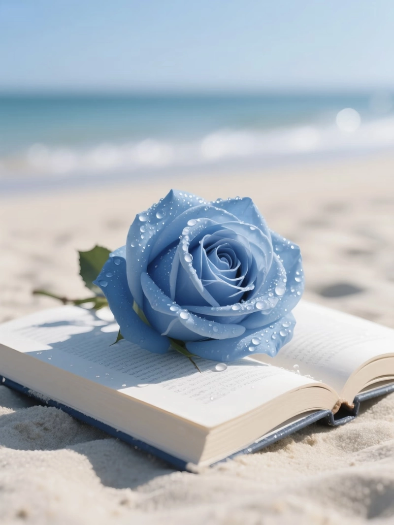 blue rose dp for whatsapp