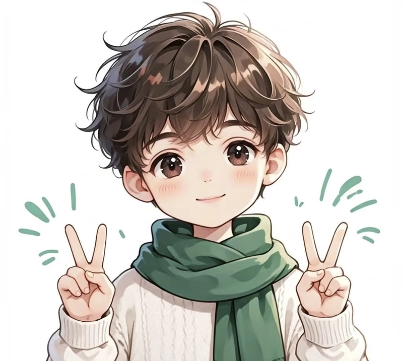 boy attitude cute cartoon dp