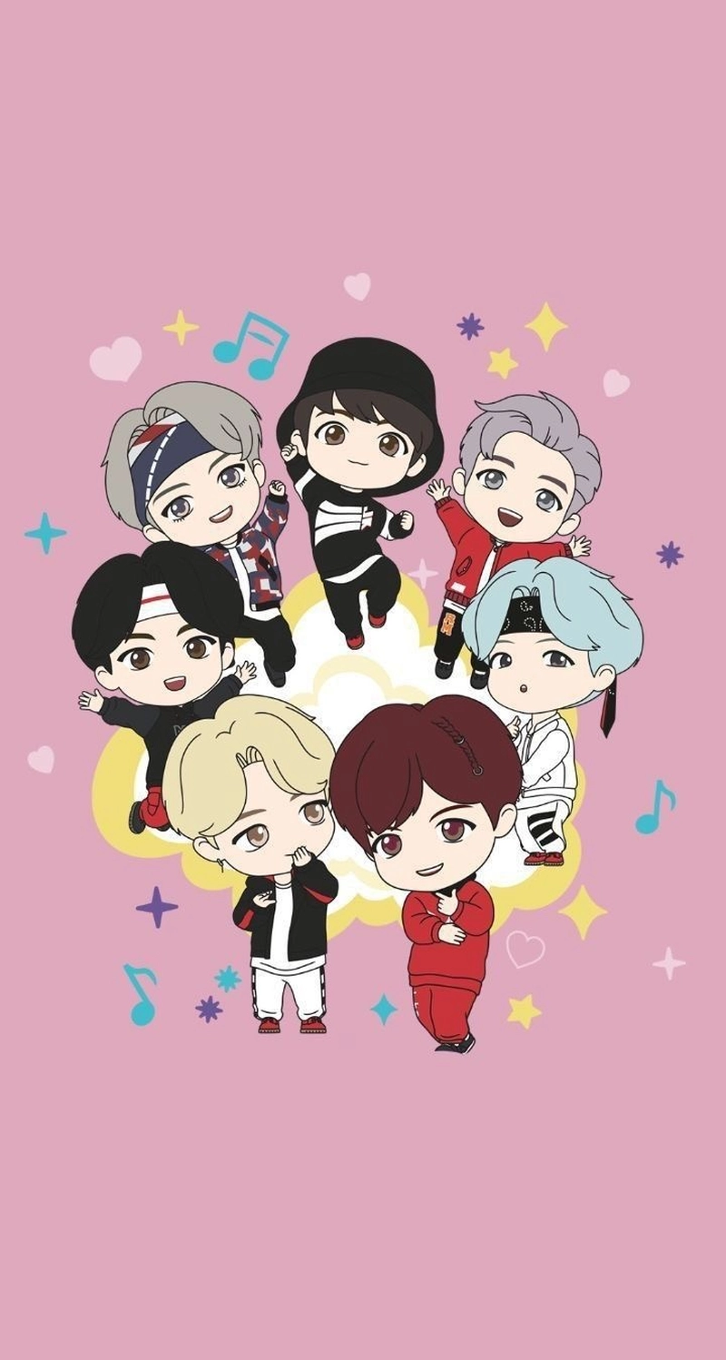 bts army girl pic for dp cartoon