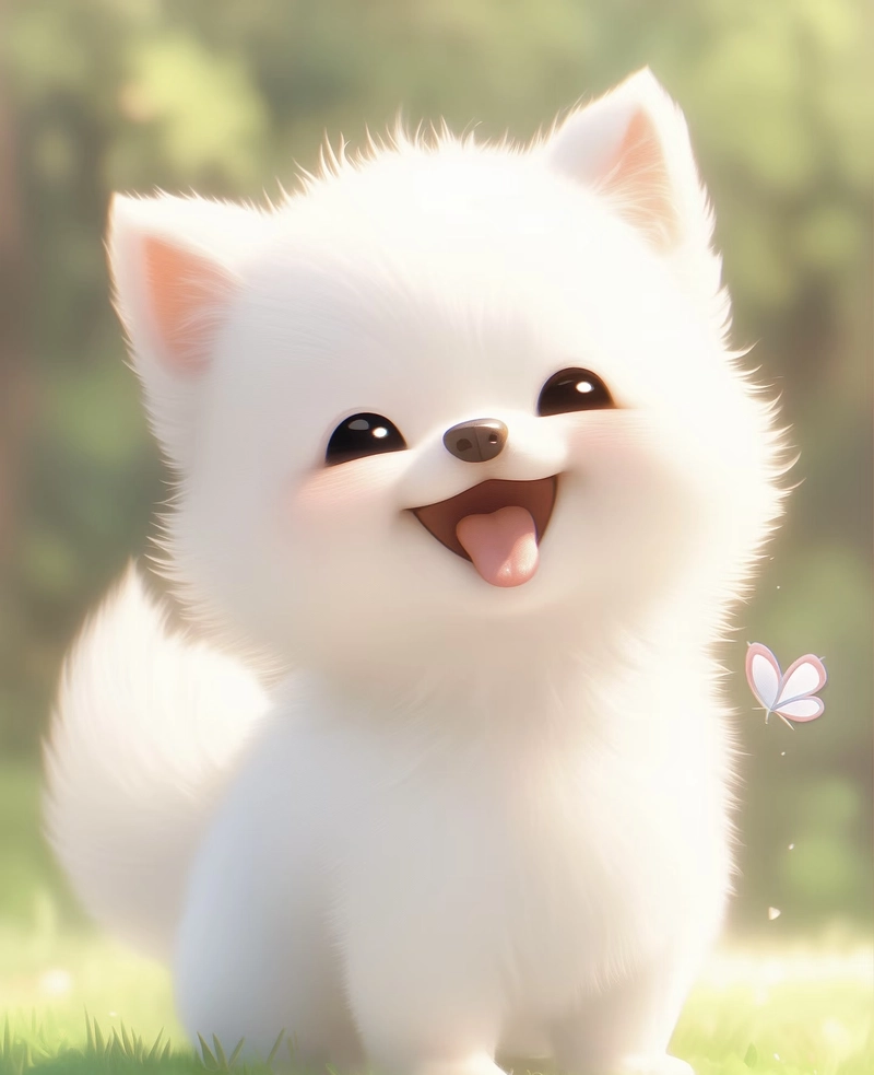 cartoon aesthetic dog wallpaper